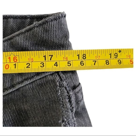 NWT ZARA HI-RISE SPLIT SLIM FIT JEANS BLACK SIZE 12 - Picture 10 of 10